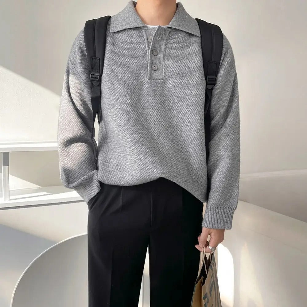 Varello Grey Sweater