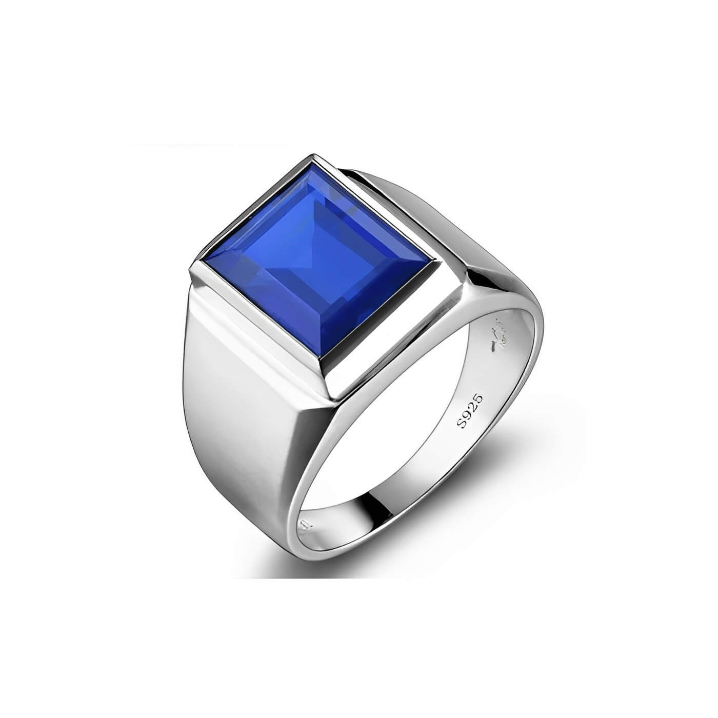Varello Silver-Ocean Ring